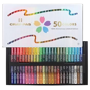 Amazon.co.jp: サクラクレパス クレパス 太巻 50色 100周年 限定